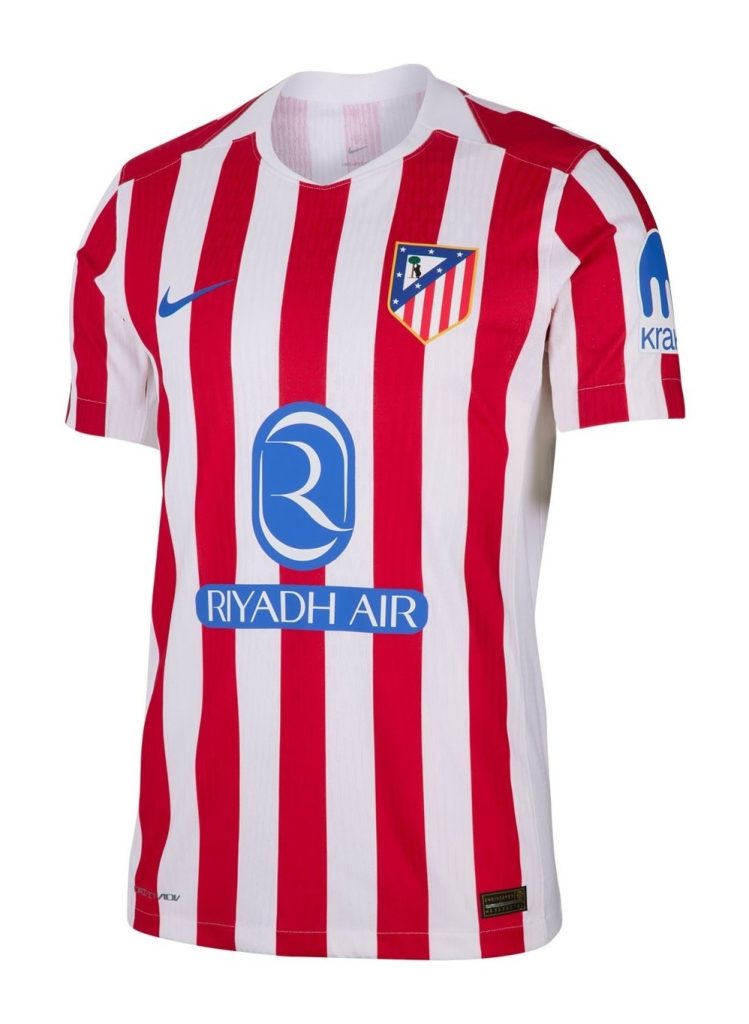 Primera equipación de Atlético de Madrid 2025
