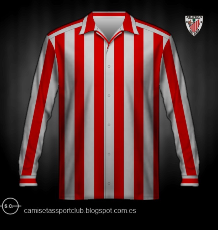 Primera equipación de Athletic 1943-44