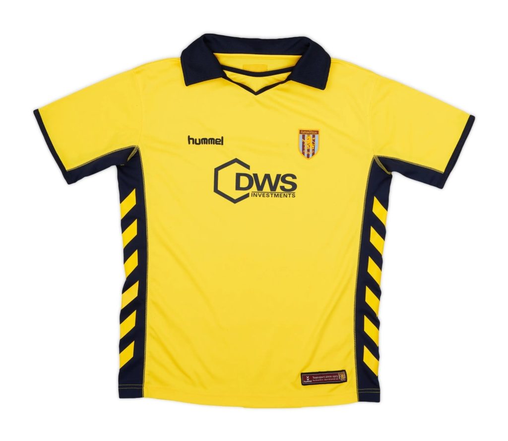 Segunda equipación de Aston Villa 05-06