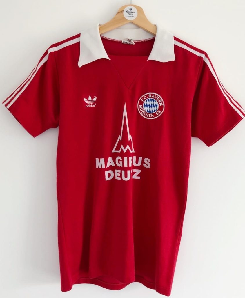 Primera equipación de Bayern Múnich 79-80