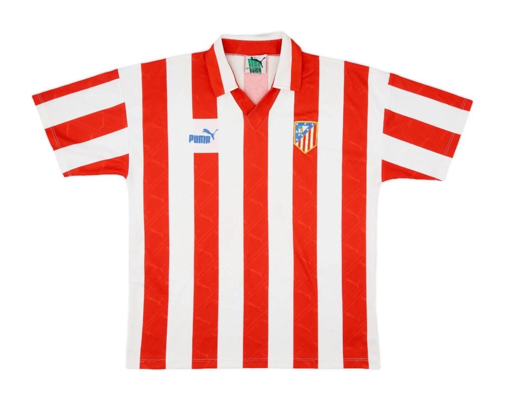Primera equipación de Atlético de Madrid 92-93