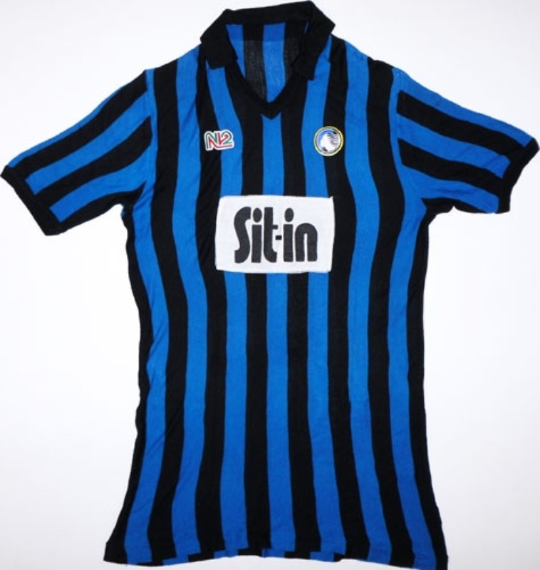 Primera equipación de Atalanta 86-87