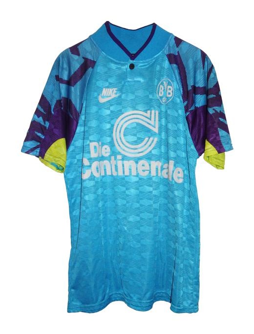 Segunda equipación de Borussia Dortmund 91-92