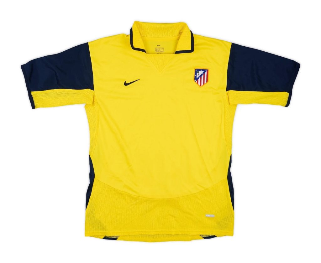 Segunda equipación de Atlético de Madrid 03-04