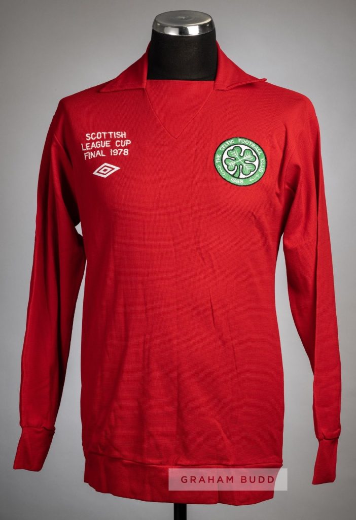 Equipación de portero de Celtic 78-79