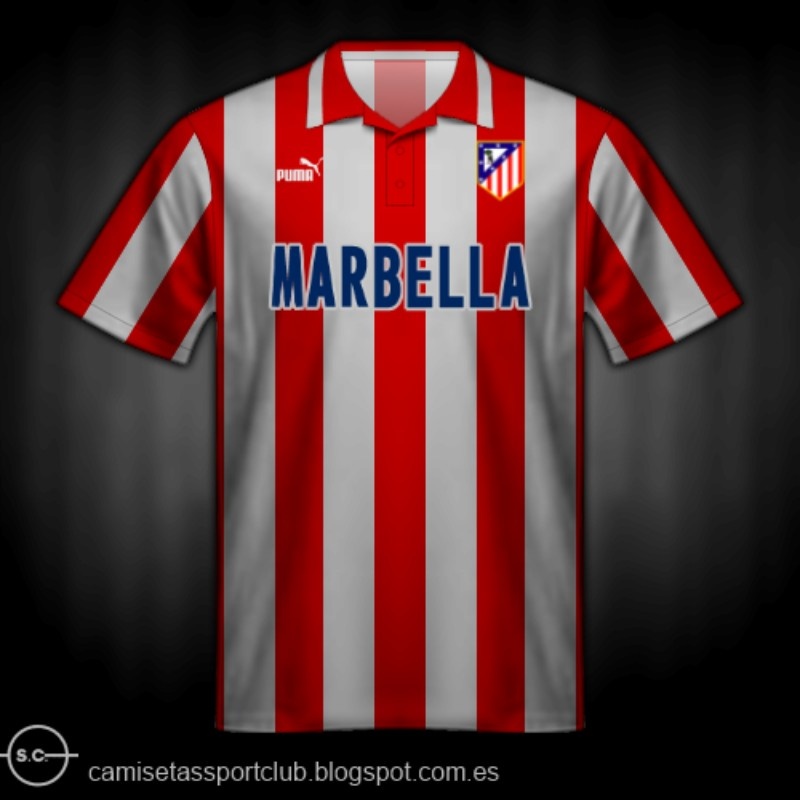 Equipación especial de Atlético de Madrid 97-98