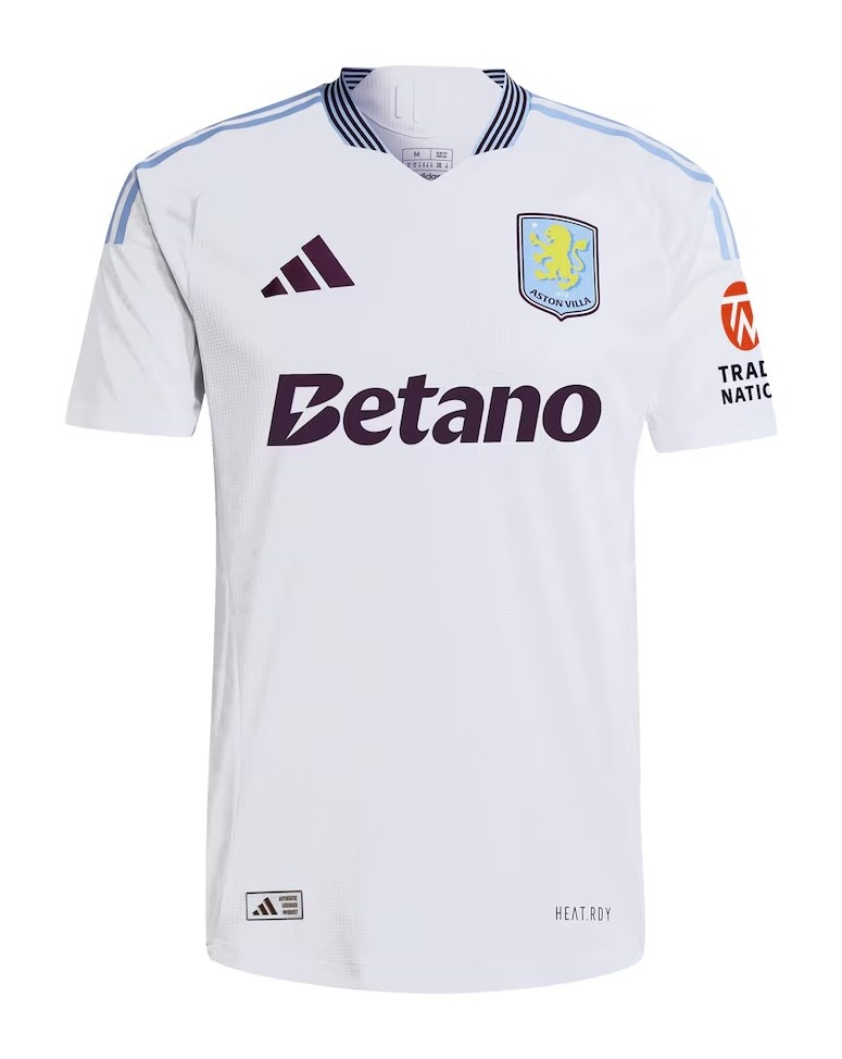Segunda equipación de Aston Villa 24-25