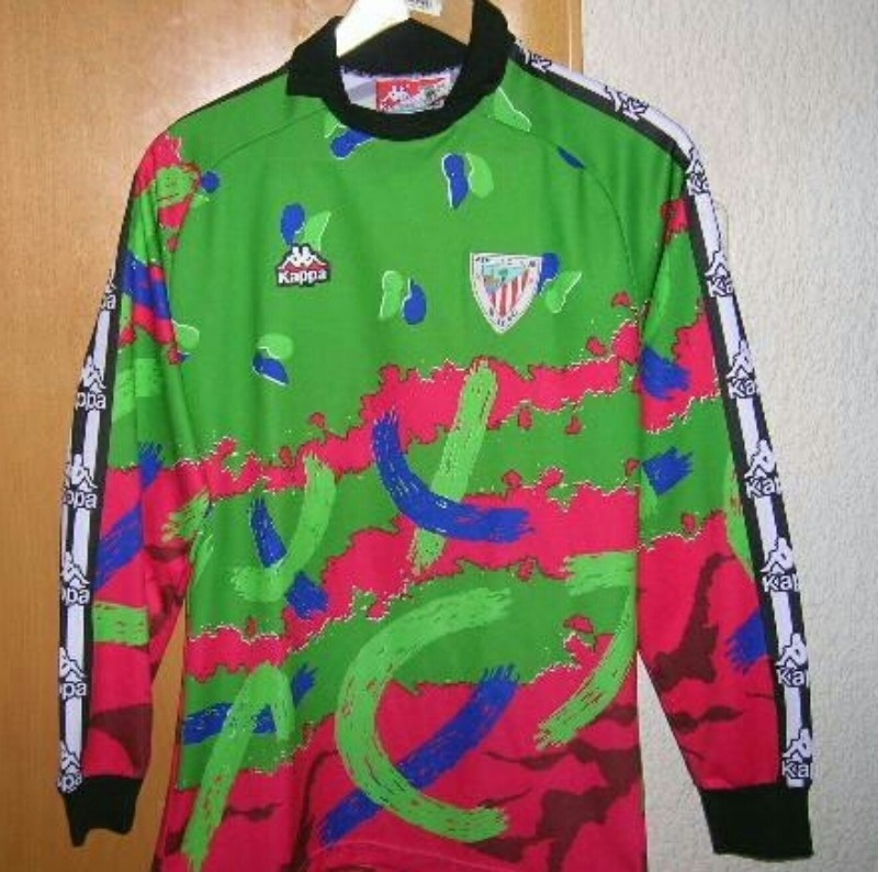 Equipación de portero de Athletic 95-96