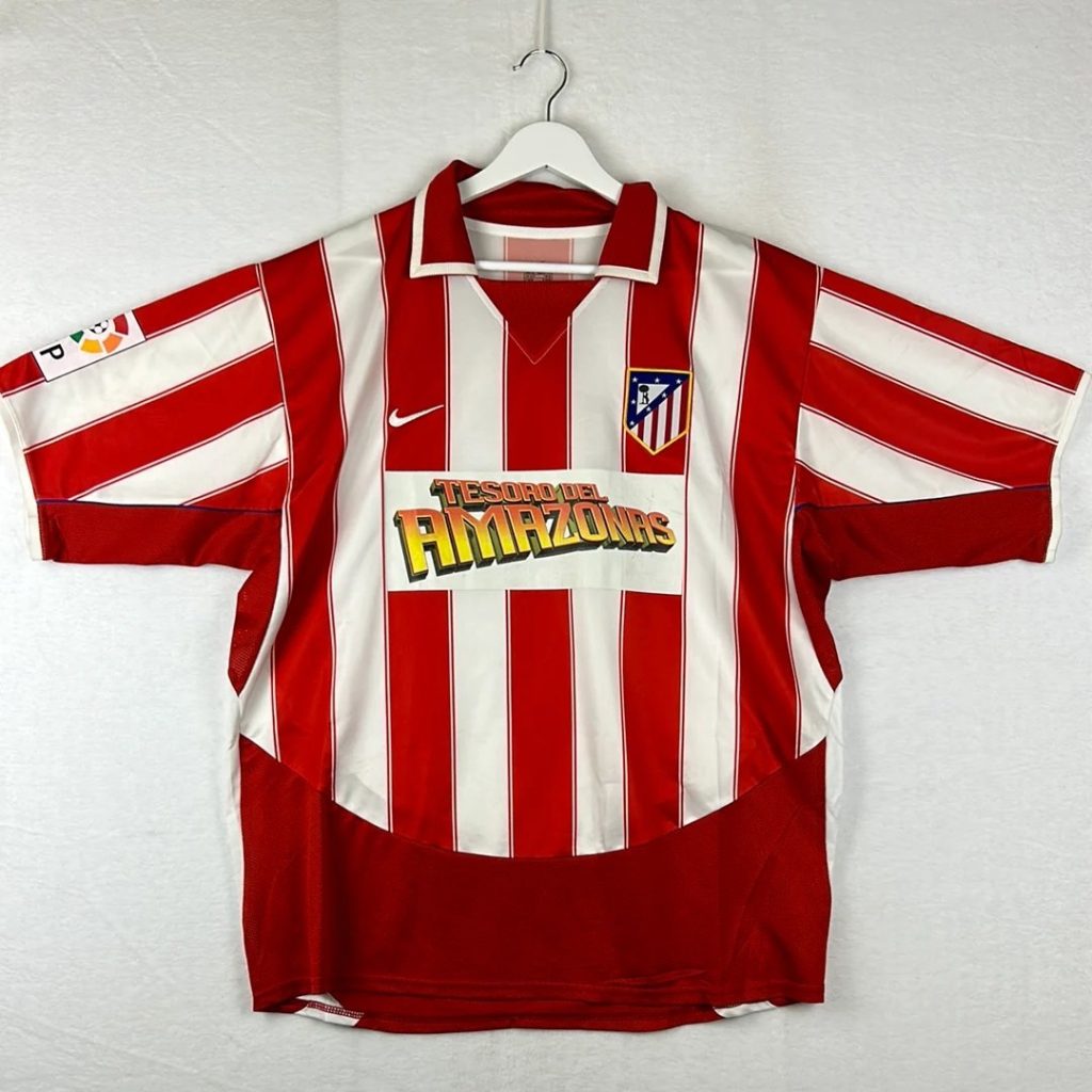 Primera equipación de Atlético de Madrid 03-04