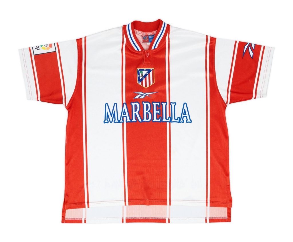 Primera equipación de Atlético de Madrid 99-00