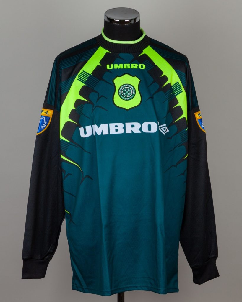 Equipación de portero de Celtic 96-97