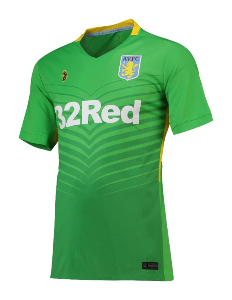 Equipación de portero de Aston Villa 18-19