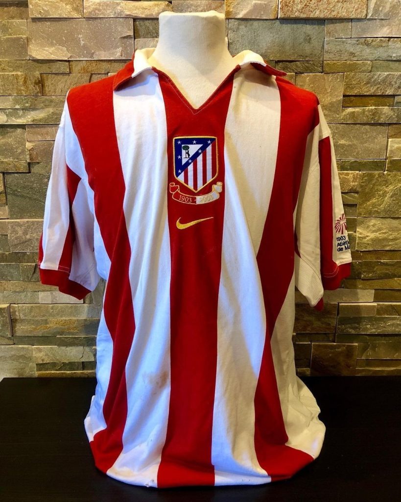 Equipación especial de Atlético de Madrid 02-03