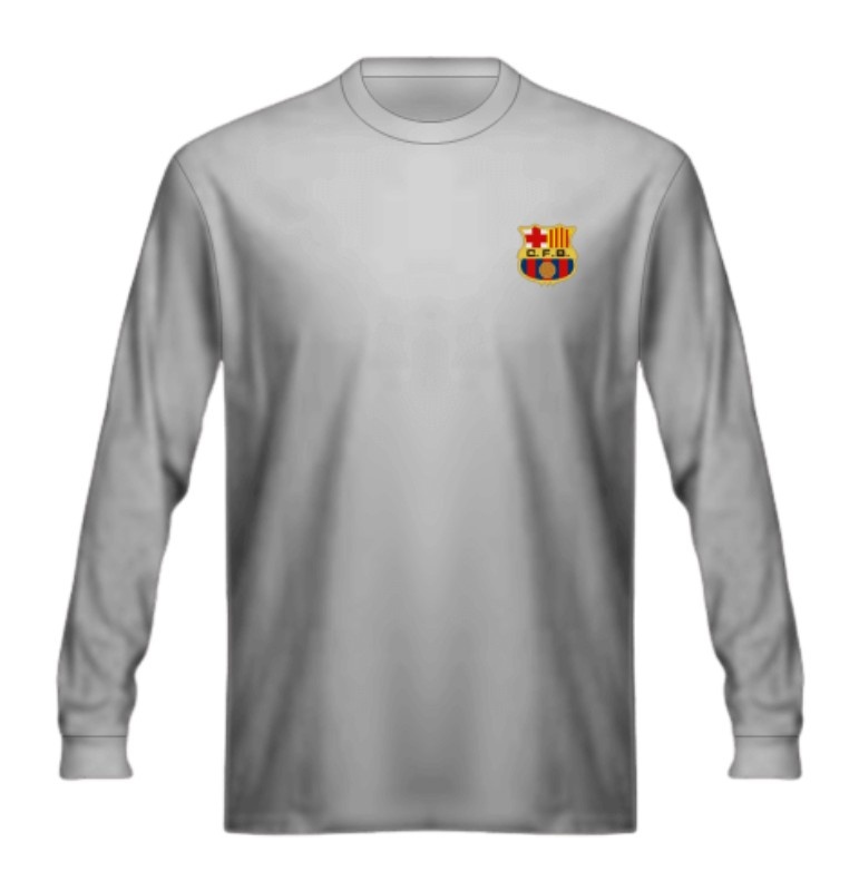 Segunda equipación de Barcelona 65-66