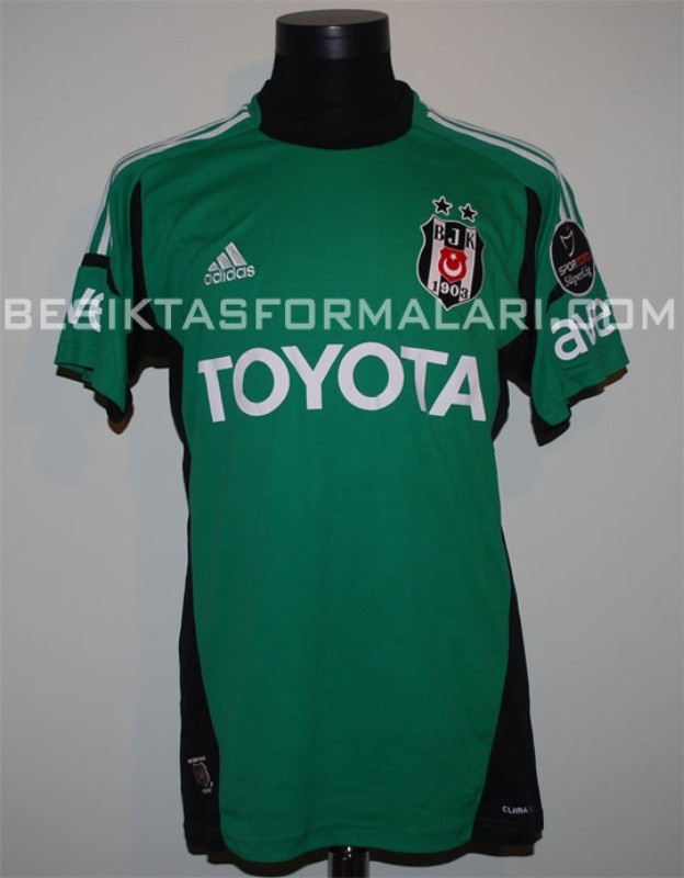Equipación de portero de Besiktas 12-13