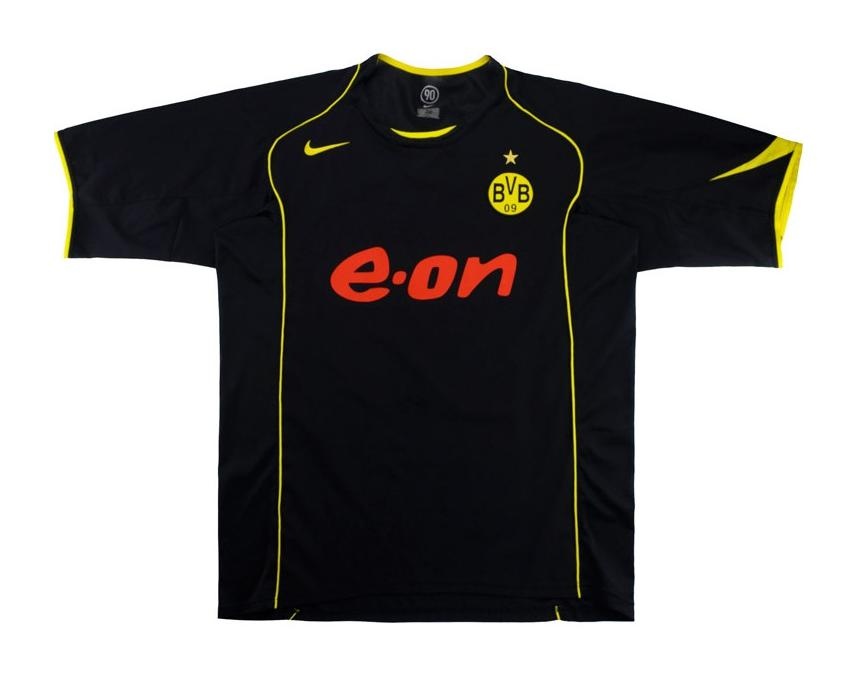 Segunda equipación de Borussia Dortmund 04-05