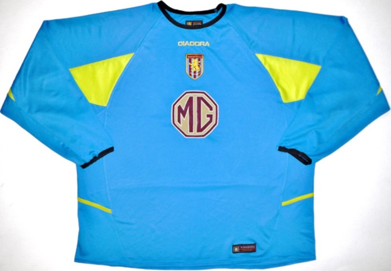 Equipación de portero de Aston Villa 03-04