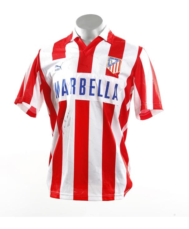 Primera equipación de Atlético de Madrid 91-92