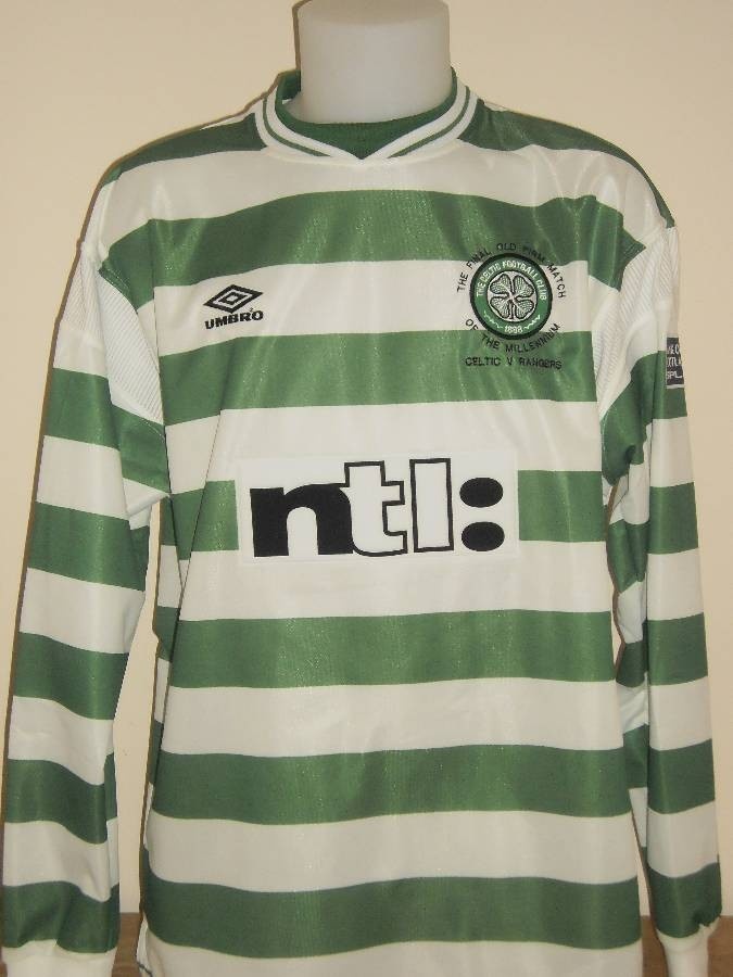 Primera equipación de Celtic 99-00