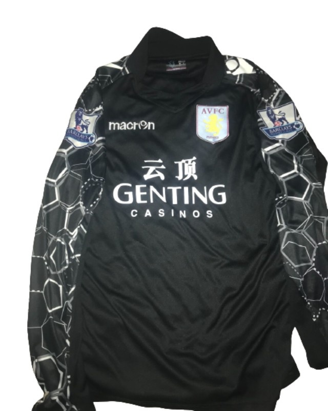 Equipación de portero de Aston Villa 12-13