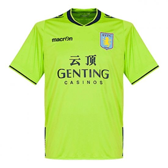 Segunda equipación de Aston Villa 12-13