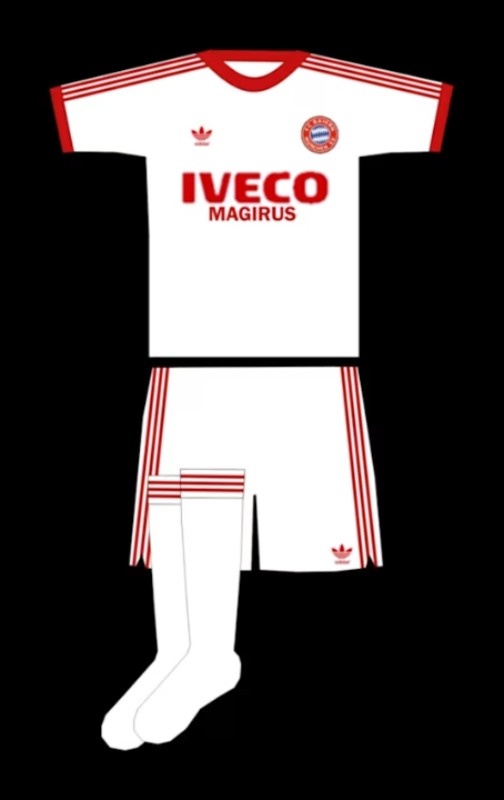 Bayern München 83-84 Visitante 2