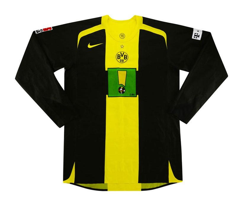 Segunda equipación de Borussia Dortmund 06-07