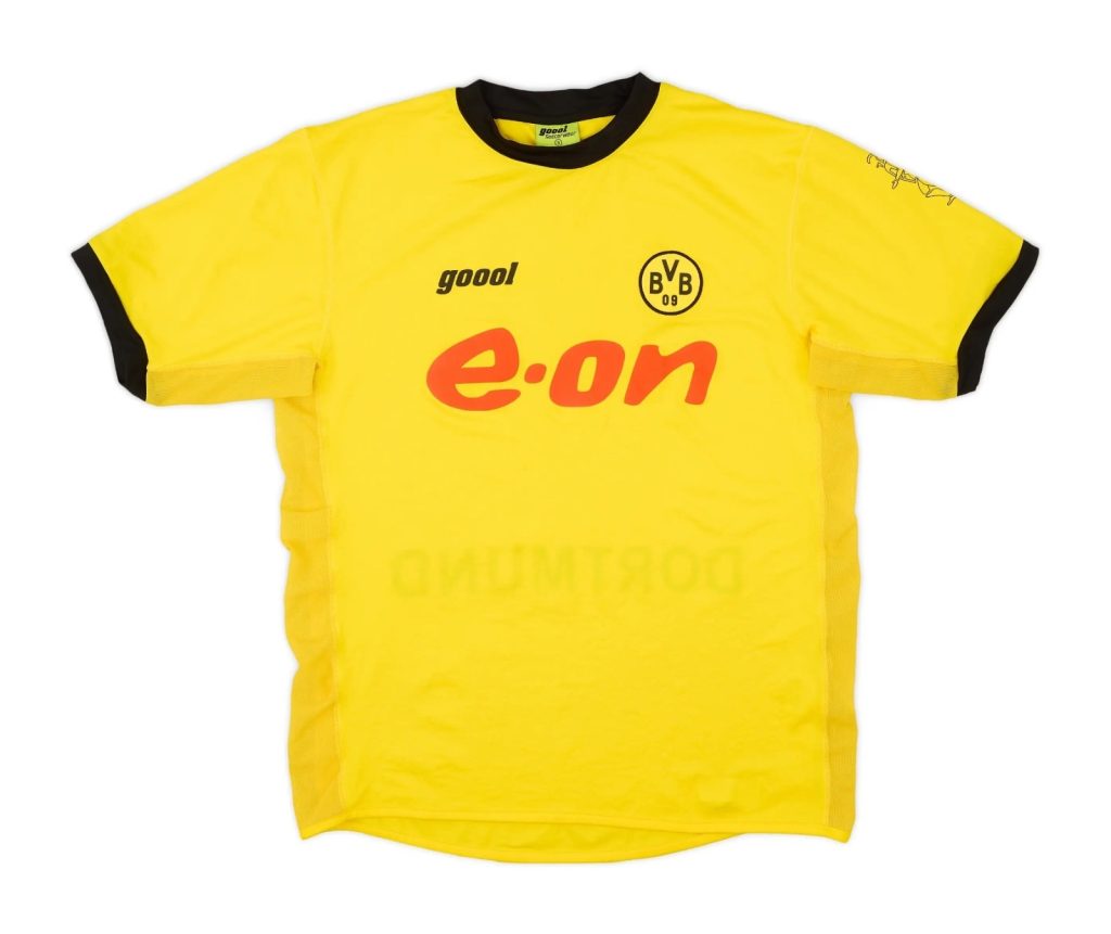 Primera equipación de Borussia Dortmund 03-04