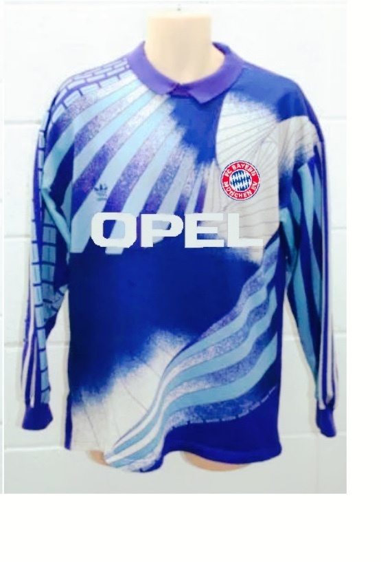 Equipación de portero de Bayern Múnich 91-92