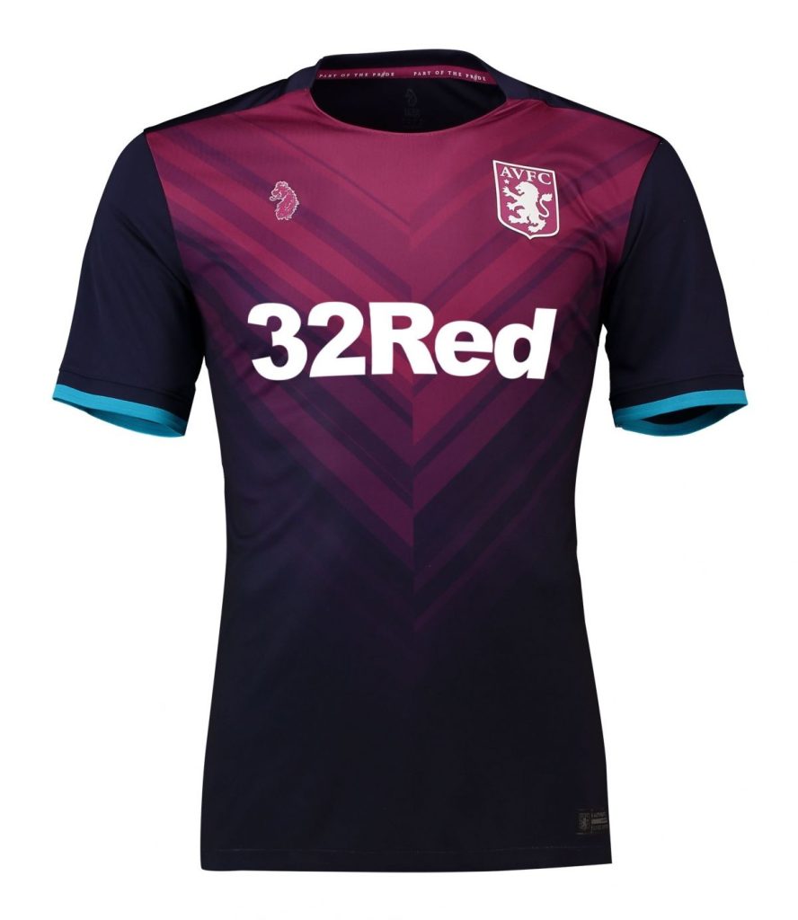 Tercera equipación de Aston Villa 18-19
