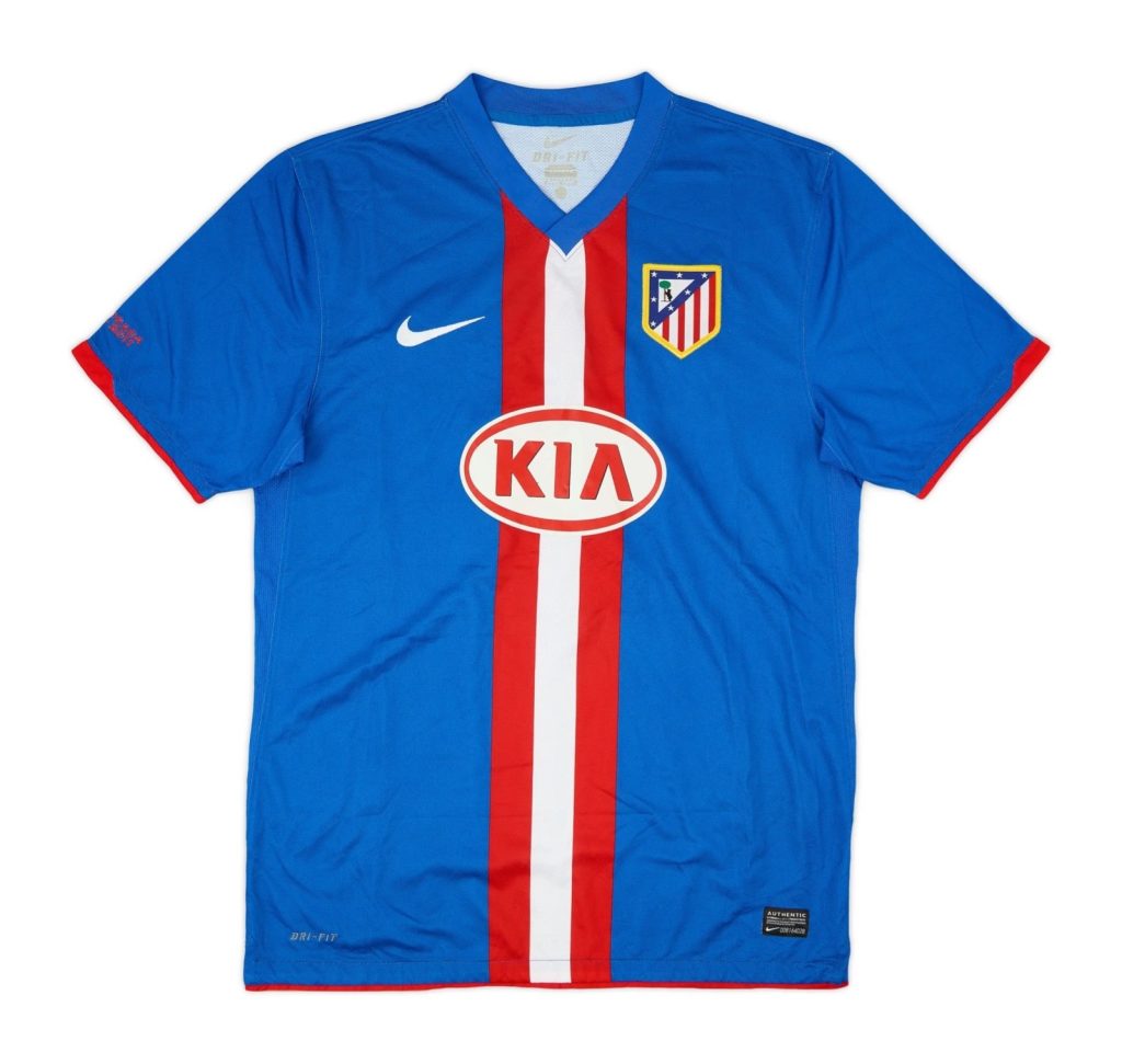 Segunda equipación de Atlético de Madrid 10-11