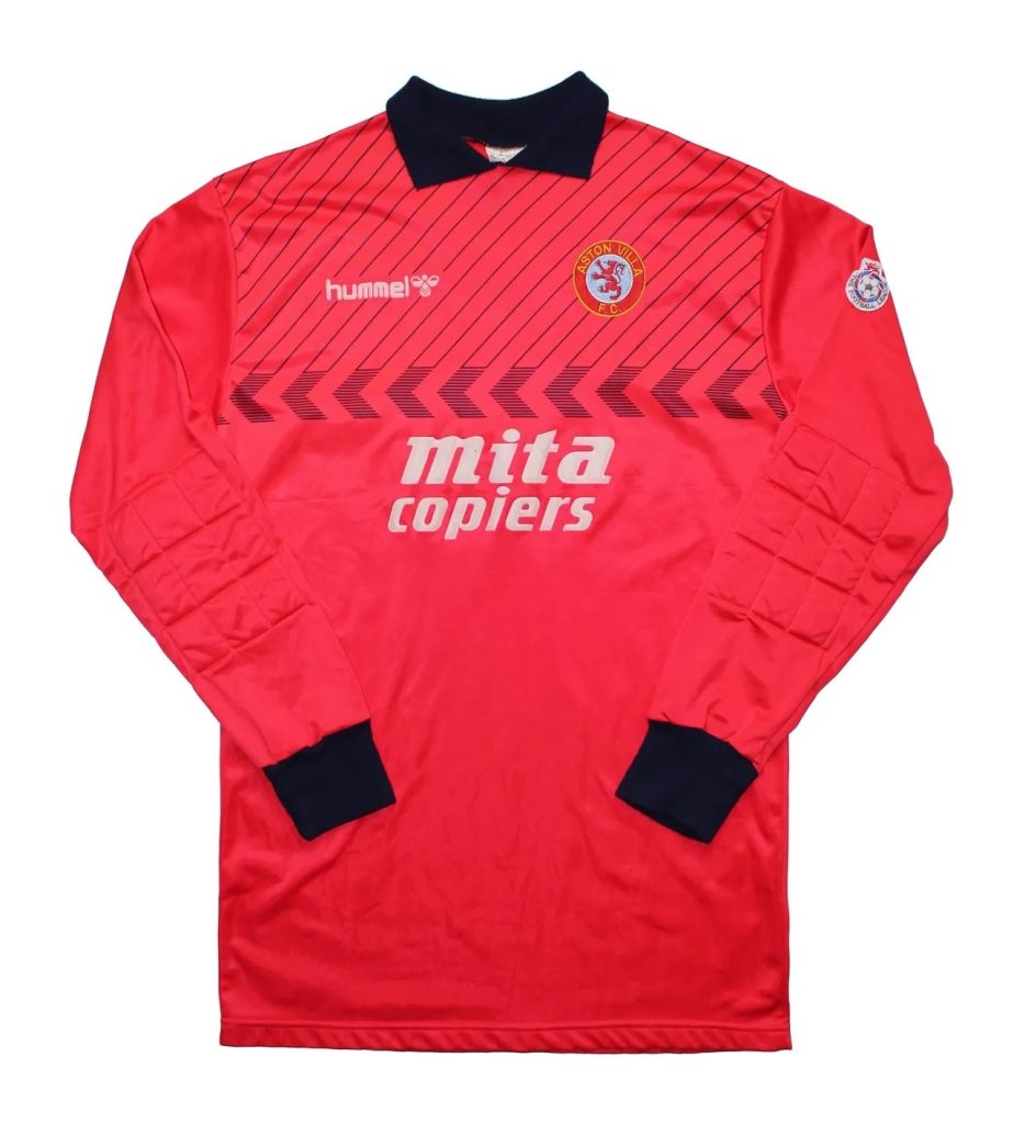 Equipación de portero de Aston Villa 88-89