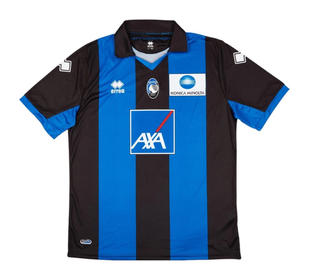Primera equipación de Atalanta 12-13
