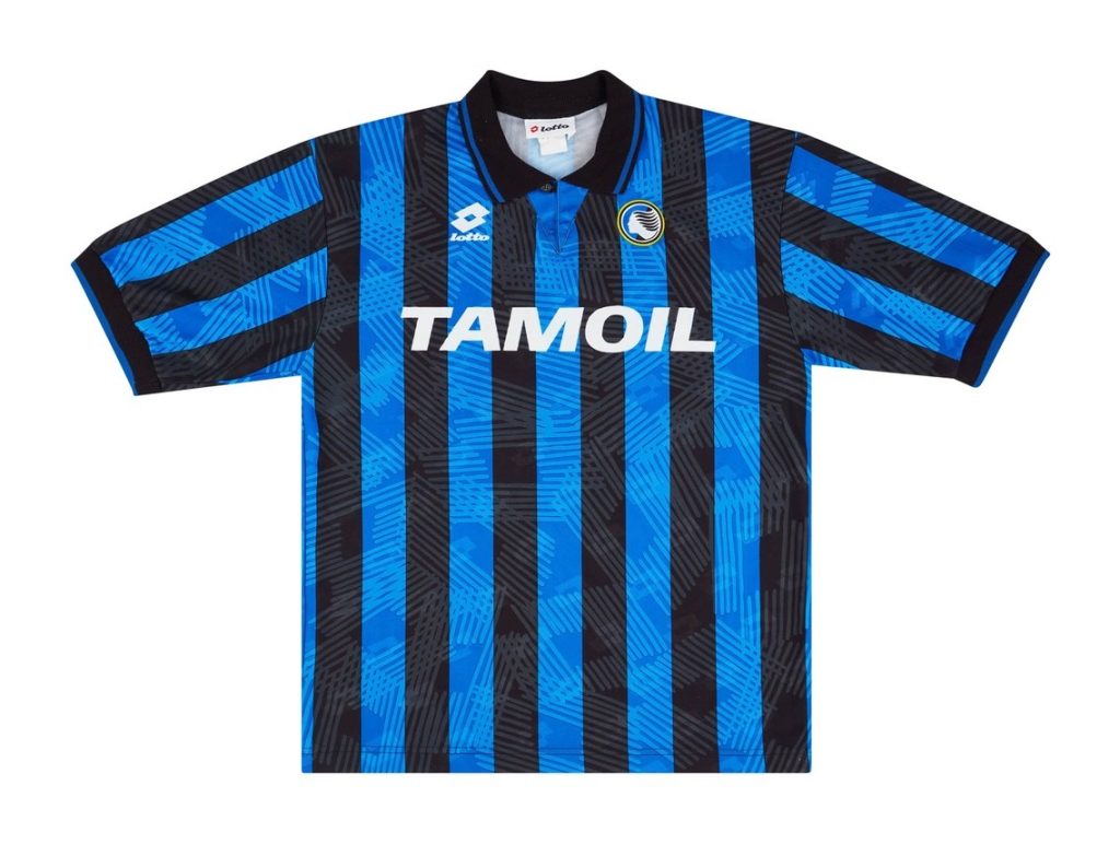 Primera equipación de Atalanta 91-92