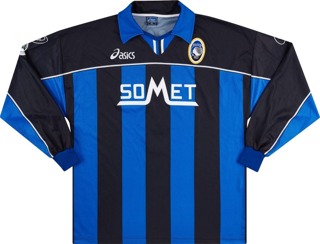 Primera equipación de Atalanta 99-00