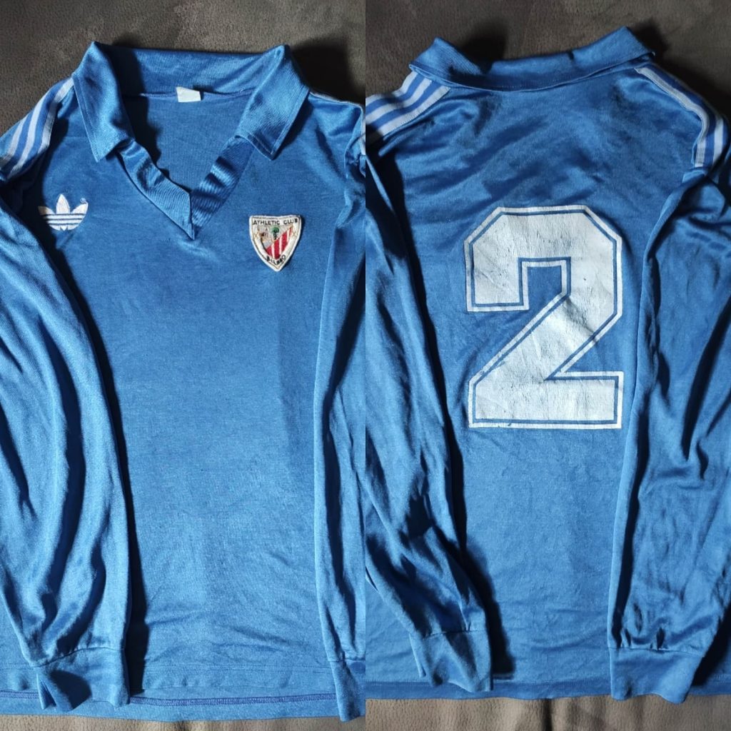 Segunda equipación de Athletic 90-91