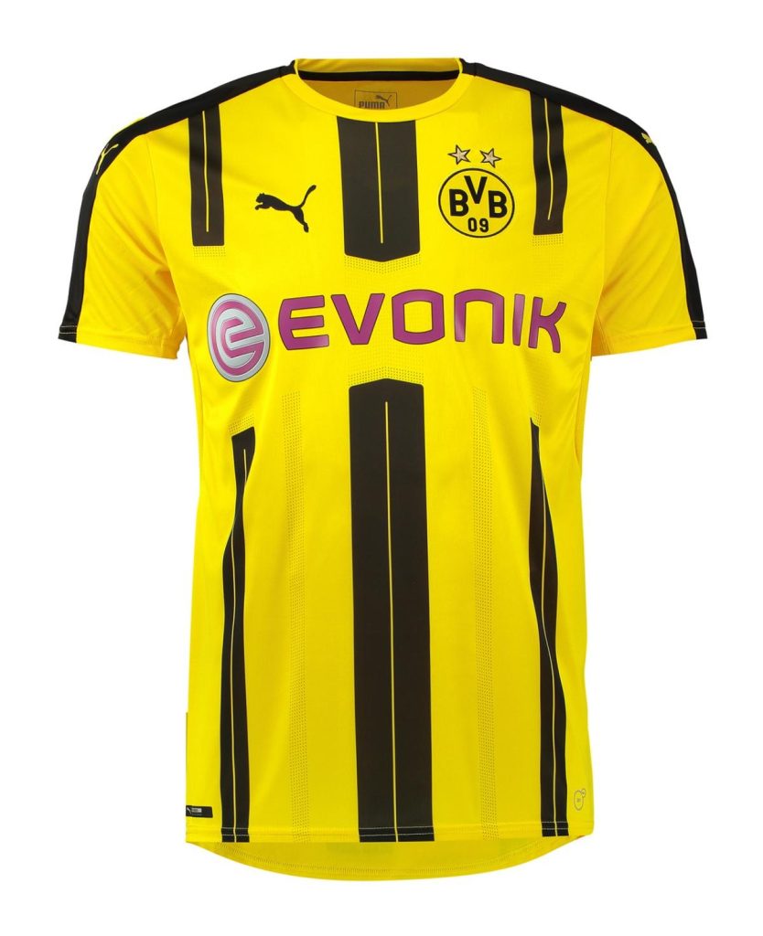 Primera equipación de Borussia Dortmund 16-17