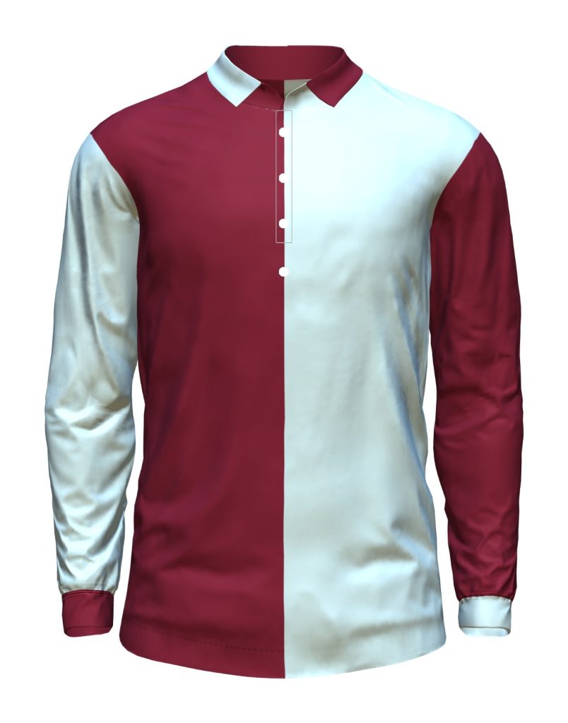 Primera equipación de Aston Villa 1885-86