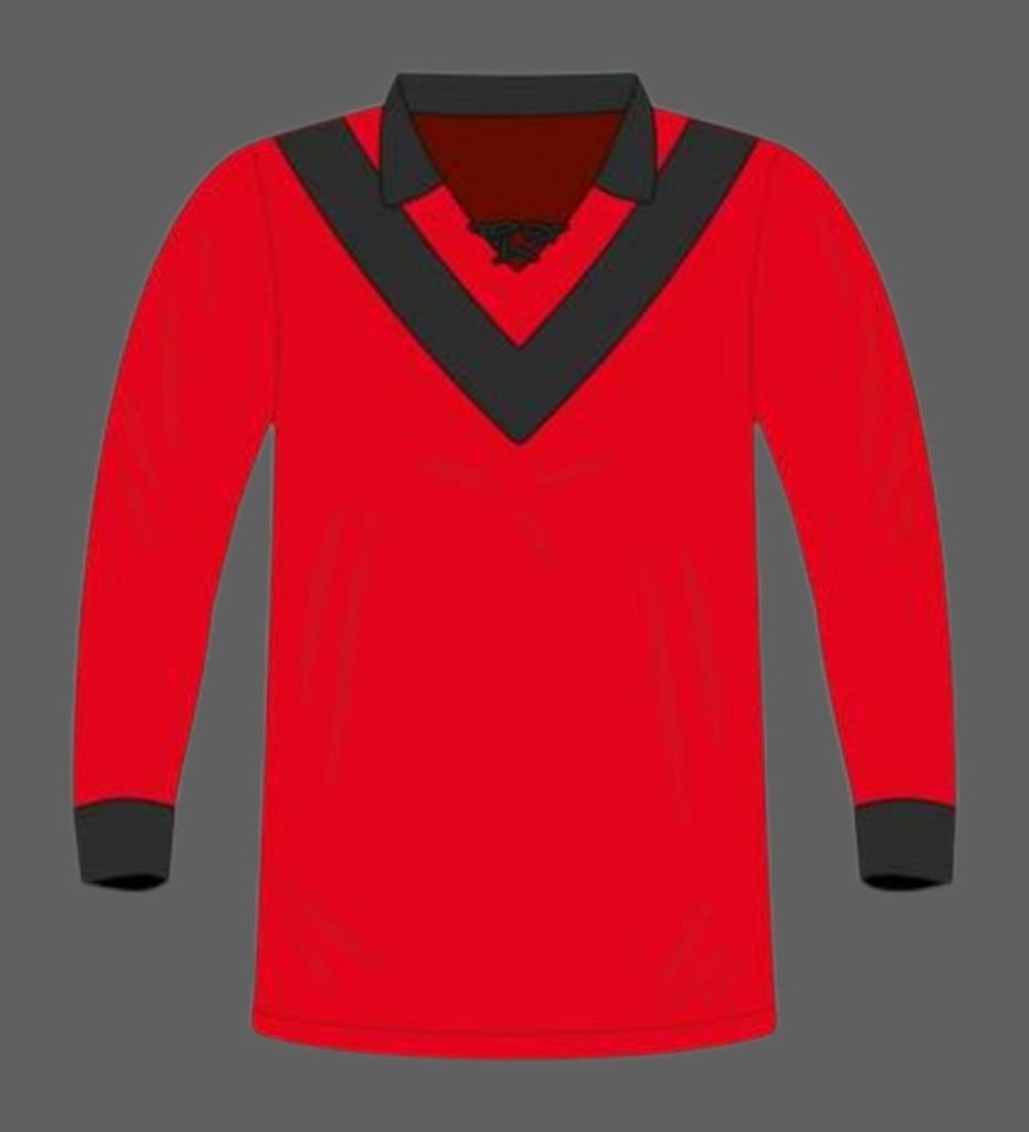 Primera equipación de Bayer Leverkusen 59-60