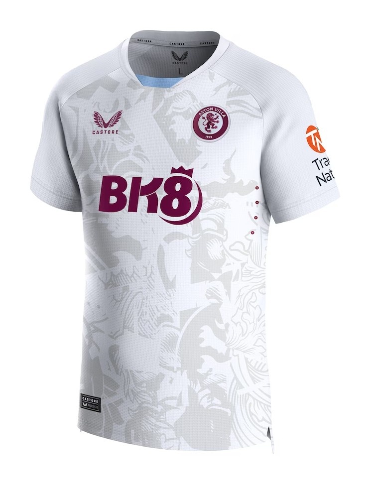 Segunda equipación de Aston Villa 23-24