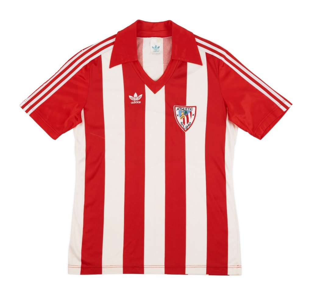 Primera equipación de Athletic 80-81