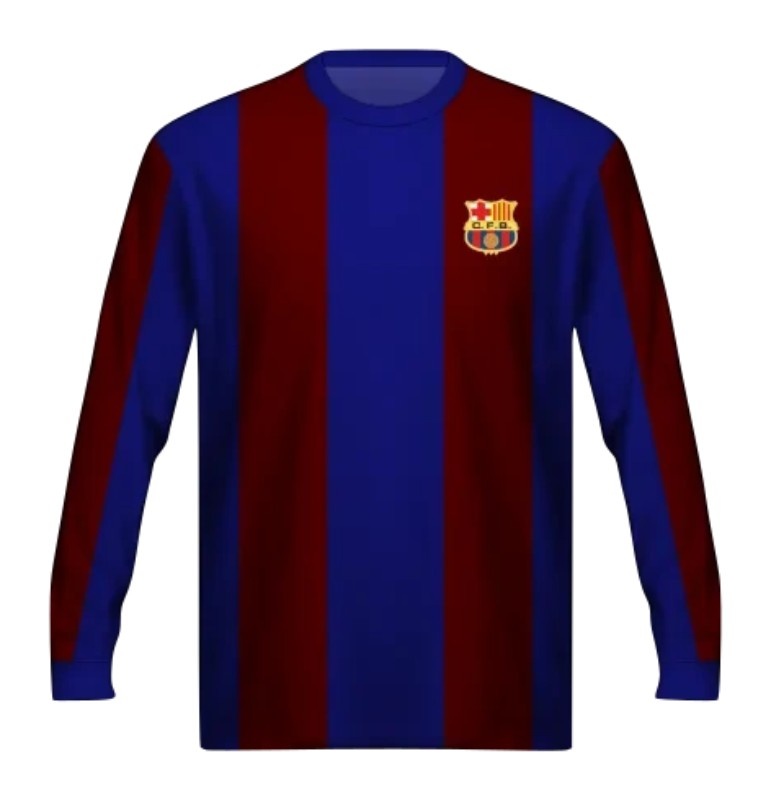 Primera equipación de Barcelona 68-69