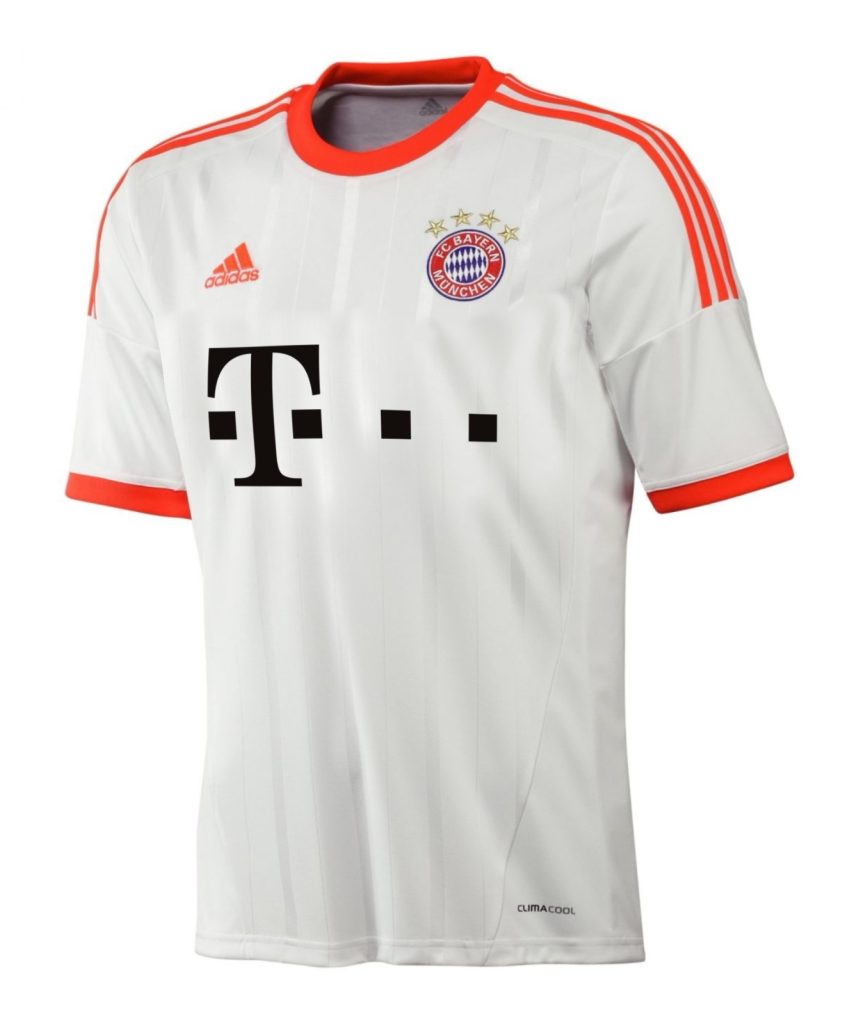 Segunda equipación de Bayern Múnich 12-13
