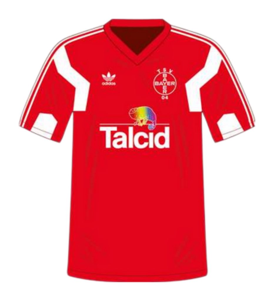 Tercera equipación de Bayer Leverkusen 91-92