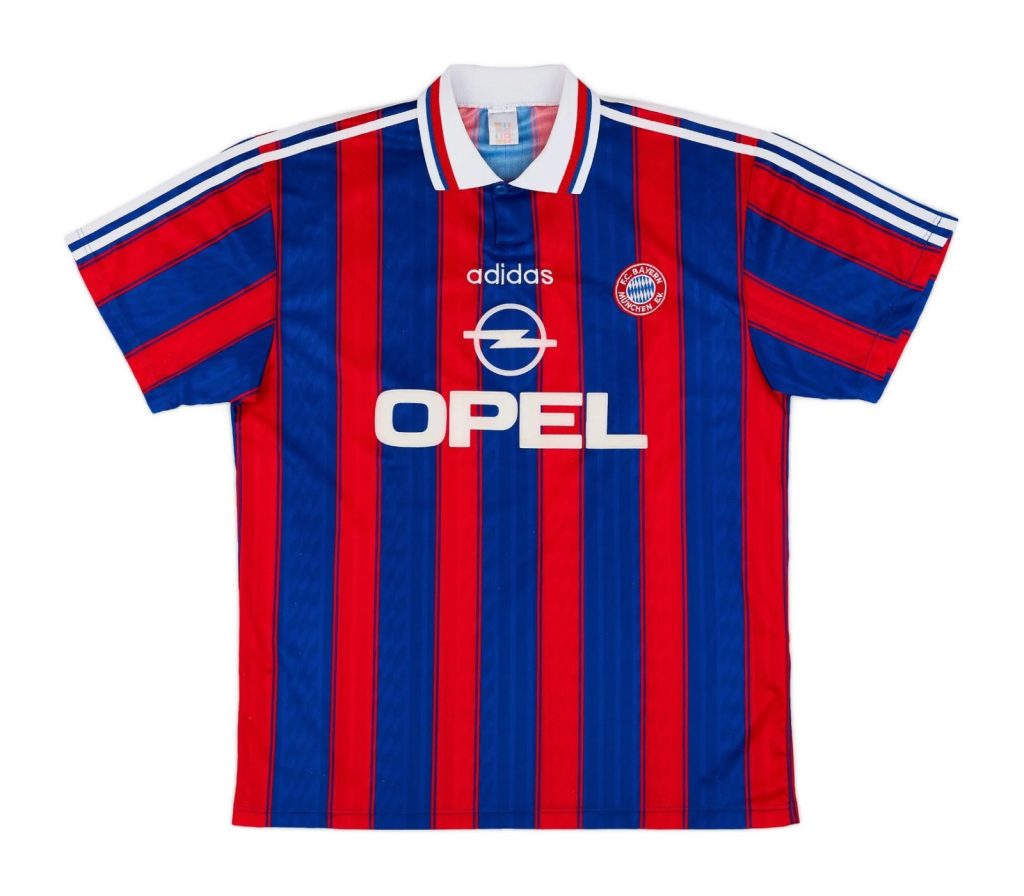 Primera equipación de Bayern Múnich 96-97