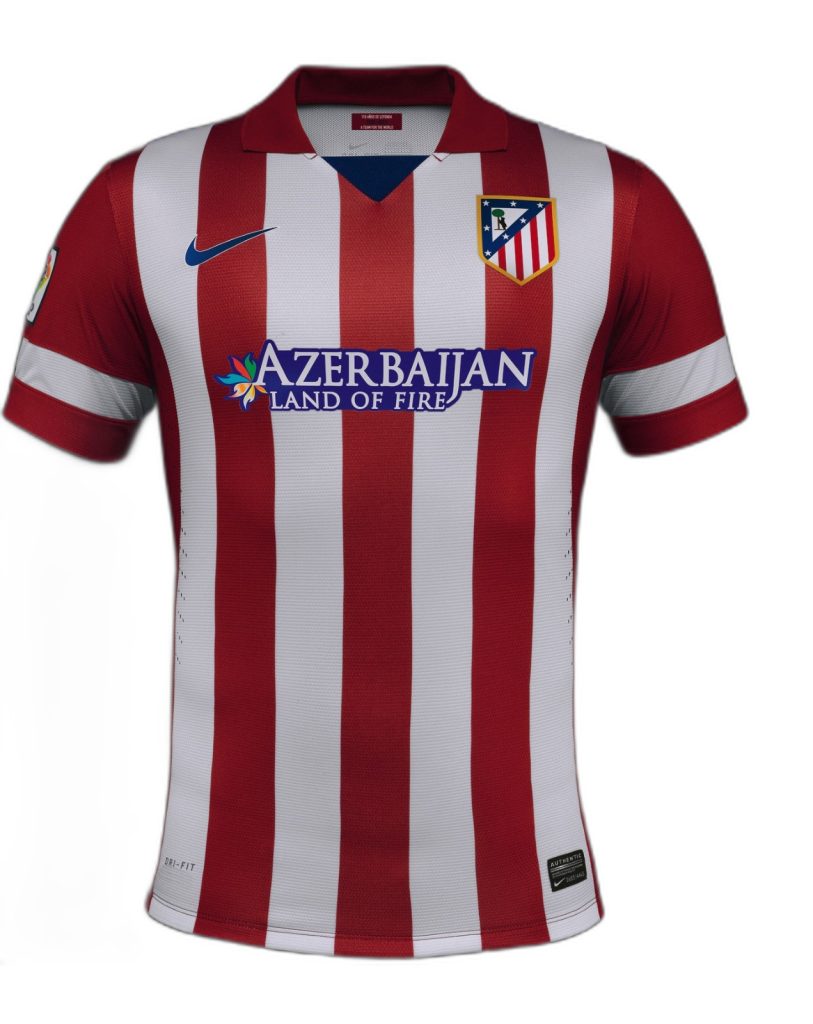 Primera equipación de Atlético de Madrid 13-14