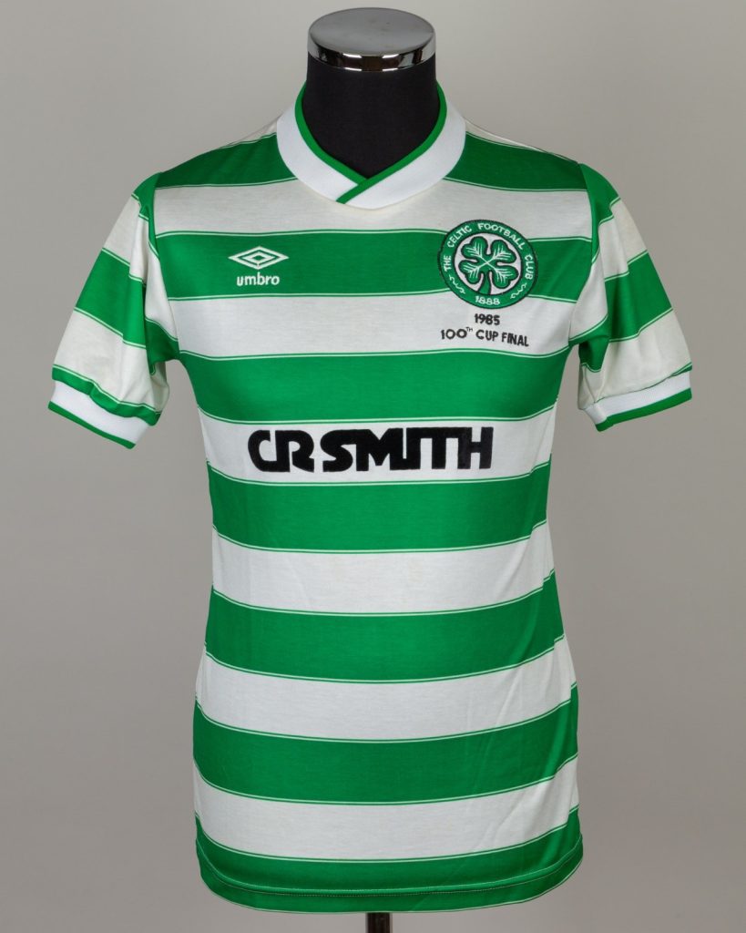 Equipación especial de Celtic 84-85