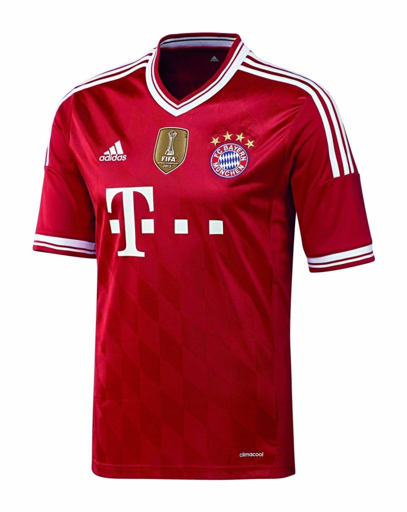 Primera equipación de Bayern Múnich 13-14