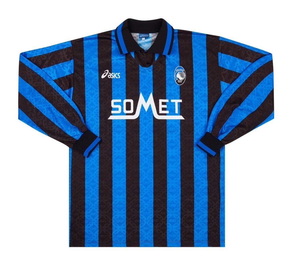 Primera equipación de Atalanta 95-96