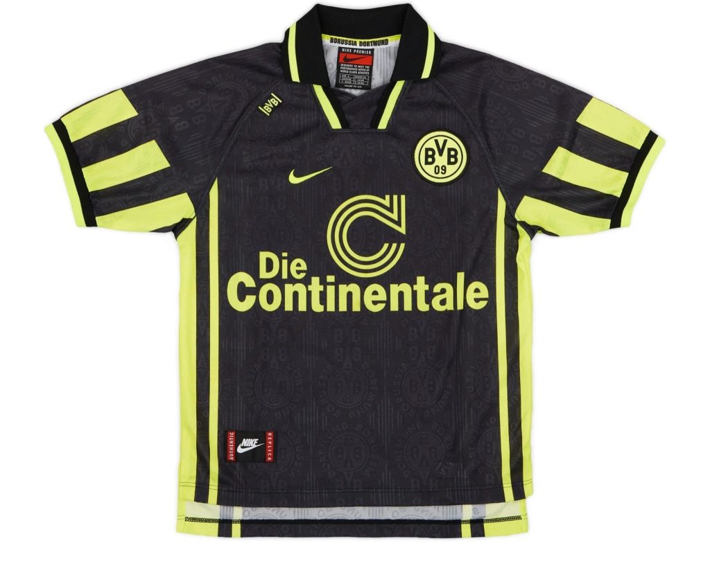 Segunda equipación de Borussia Dortmund 96-97